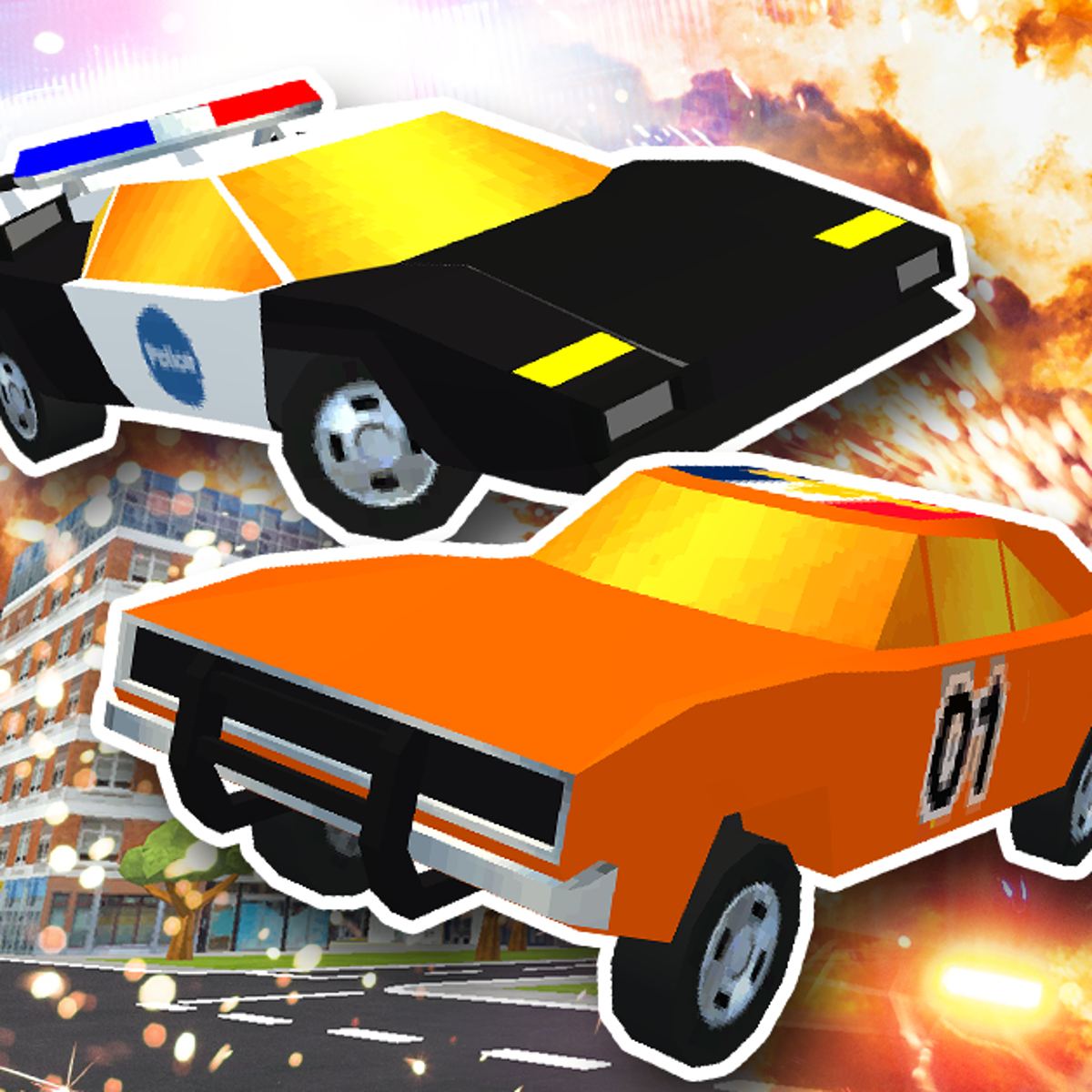 BLACKTOP POLICE CHASE