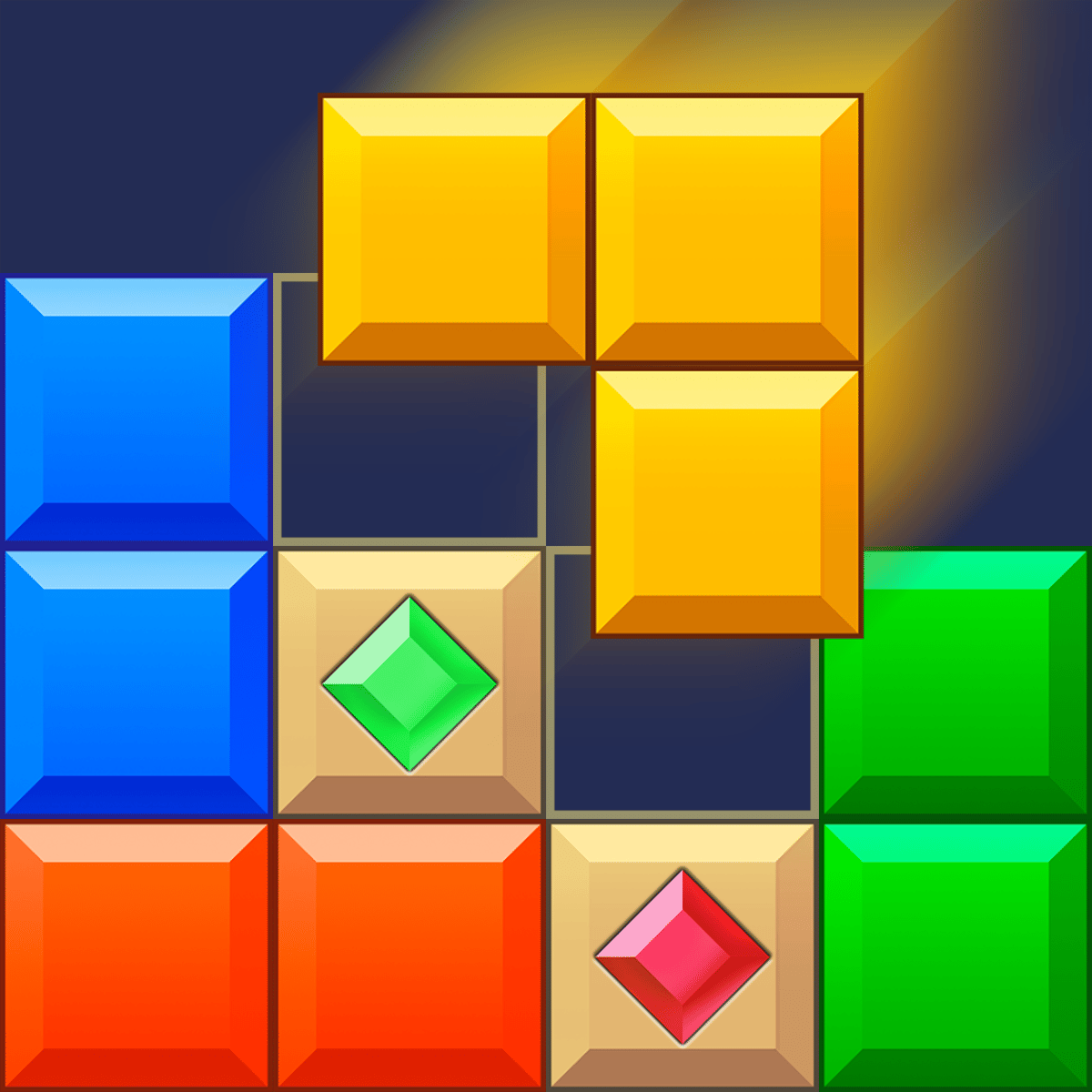 BLOCKY BLAST PUZZLE