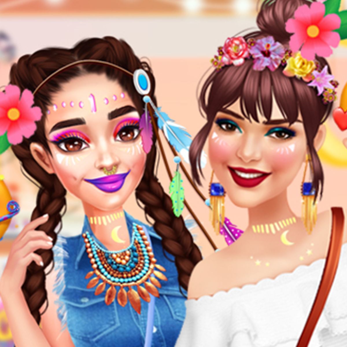 CELEBRITY BFFS FESTIVAL FUN