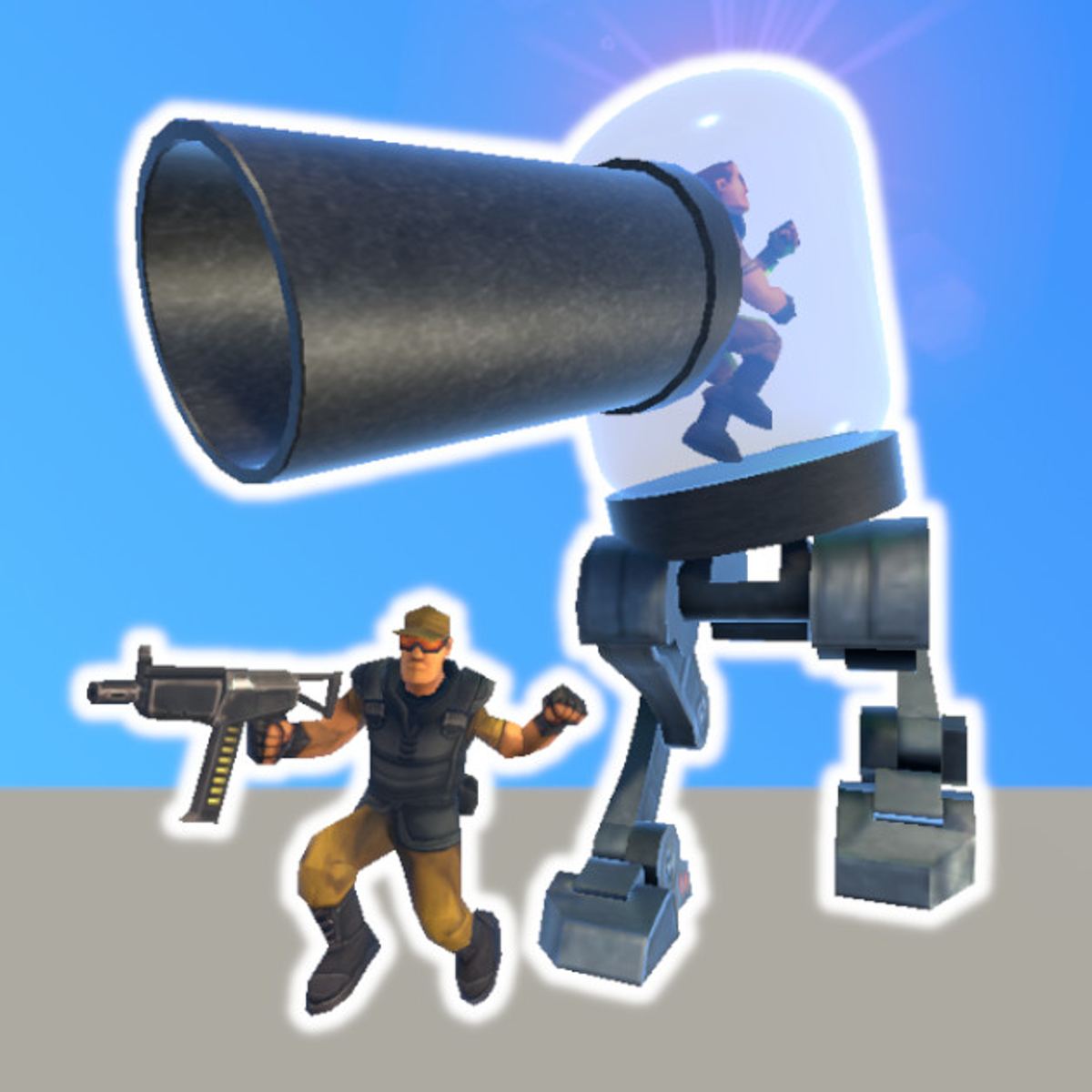 HUMAN BULLET GUN