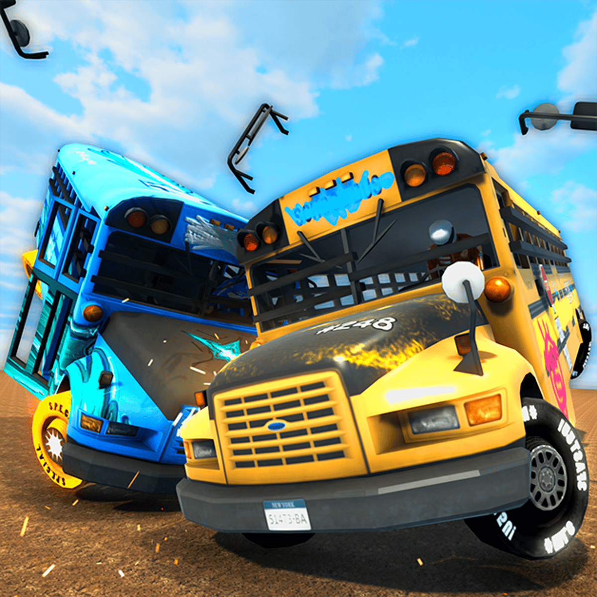 SCHOOL BUS DEMOLITION DERBY