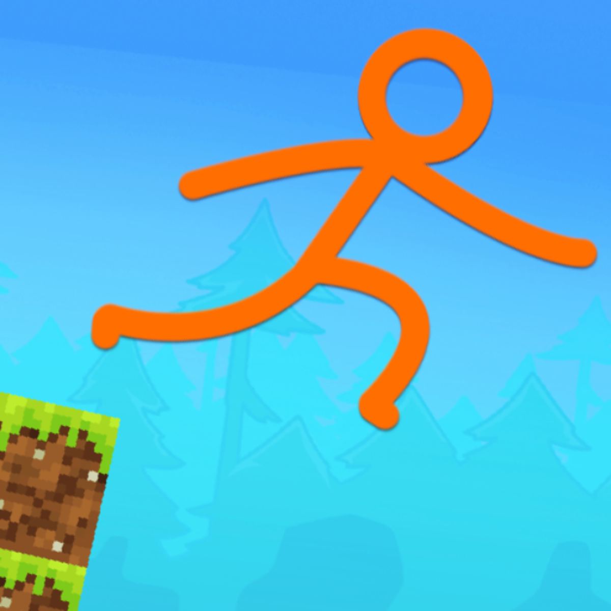STICKMAN PARKOUR SKYLAND