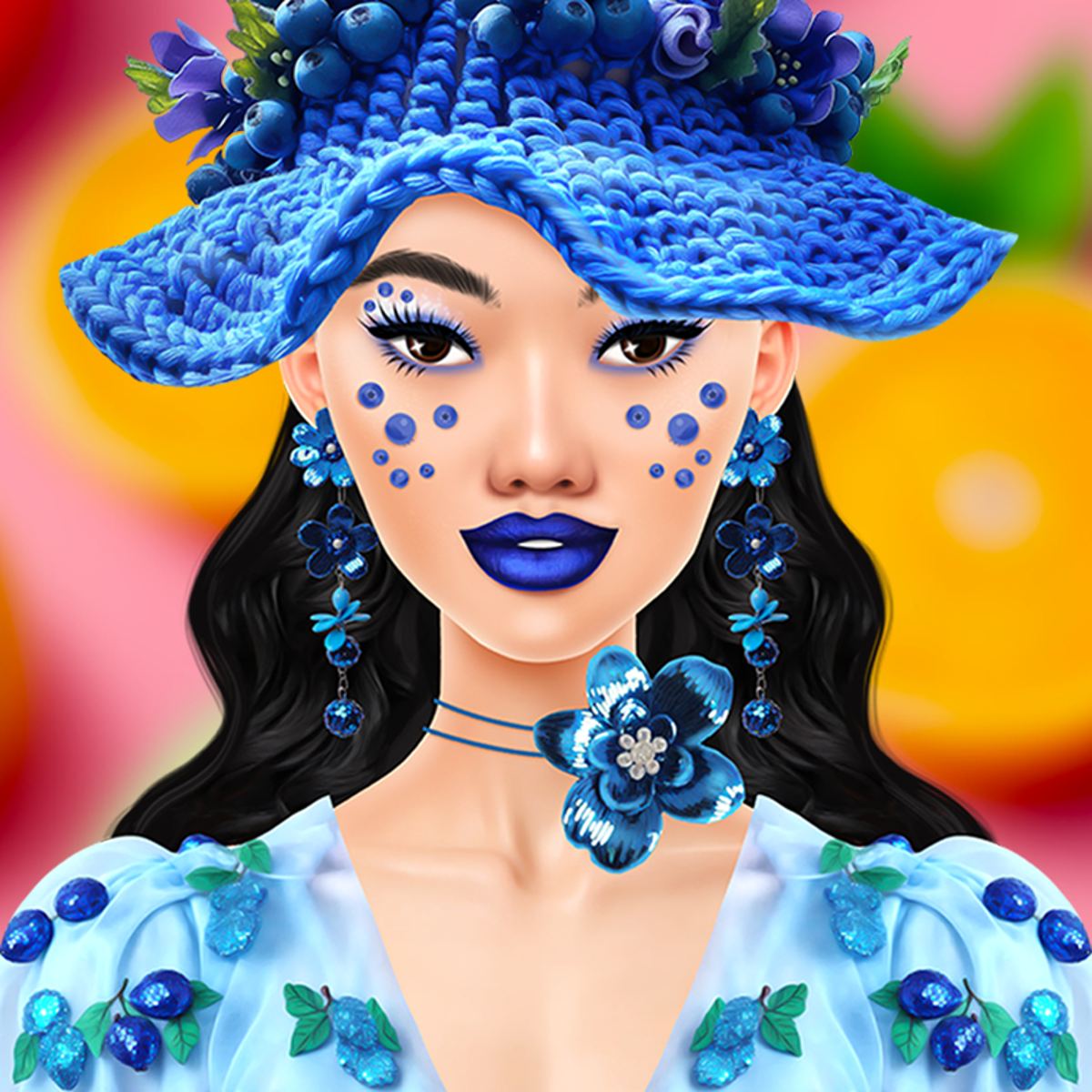 SWEET AND FRUITY MAKEUP