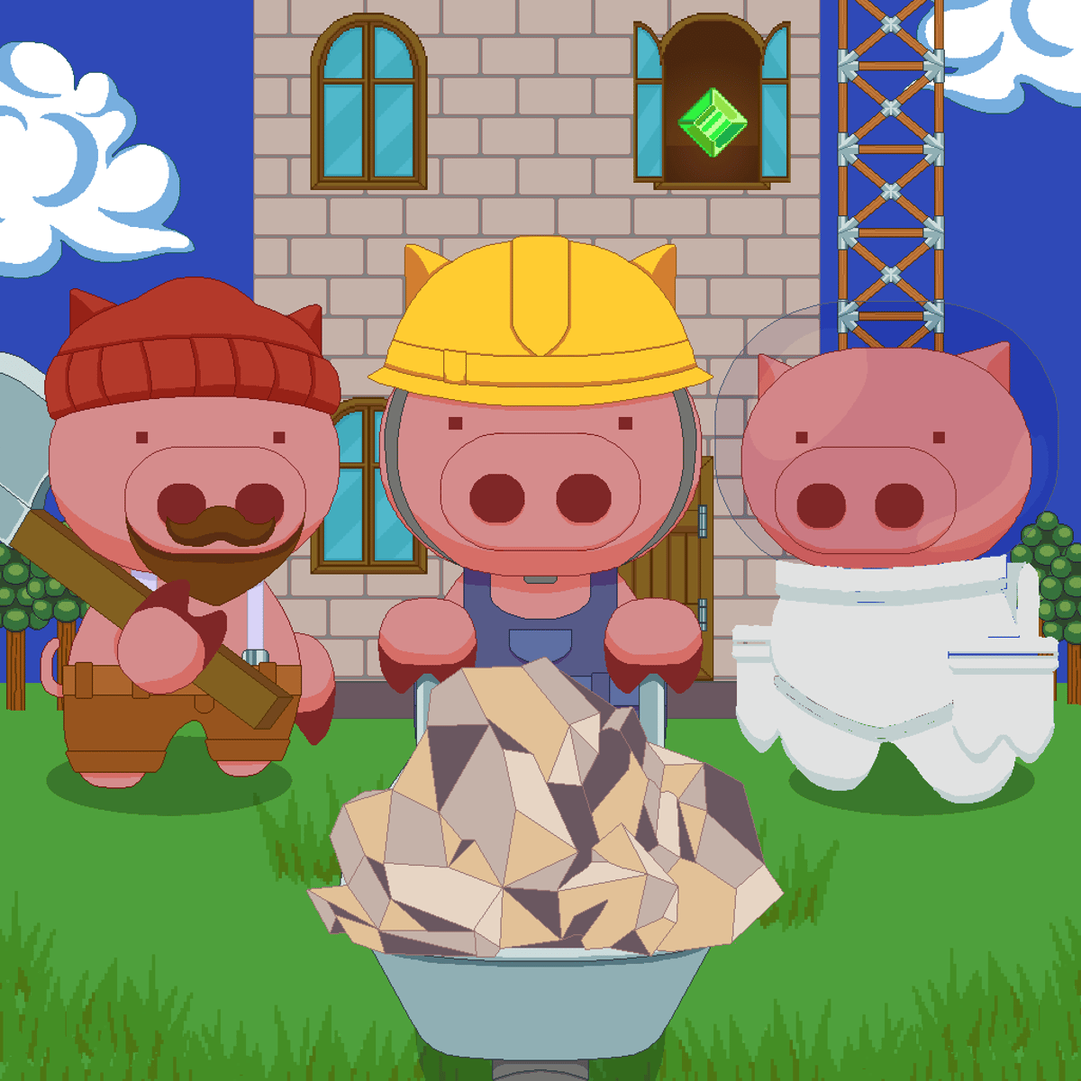 THE THIRD PIGLET'S TOWER